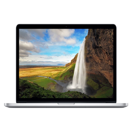 Apple laptop screen